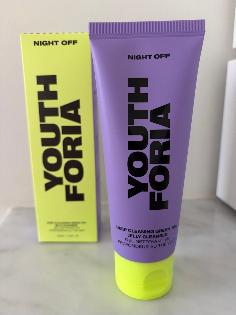 YOUTHFORIA Deep Cleaning Green Tea Jelly Cleanser